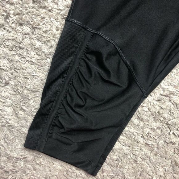 Avia black crop leggings with mesh details - Picture 2 of 4